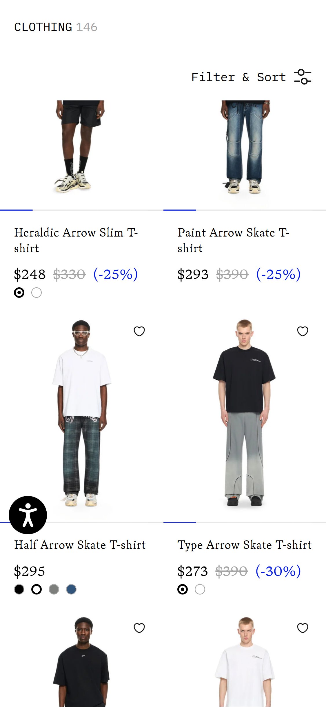 Off-White™ — Collection Cards (Mobile)
