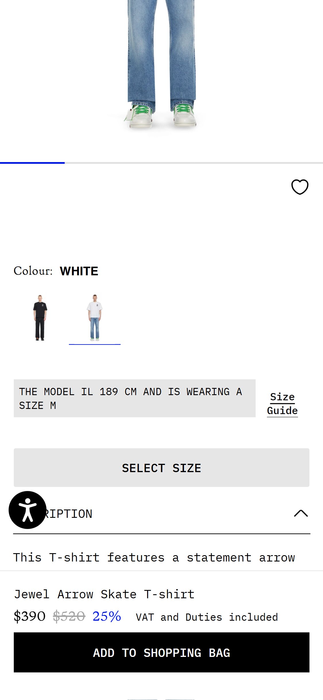 Off-White™ — PDP ATC Zone (Mobile)